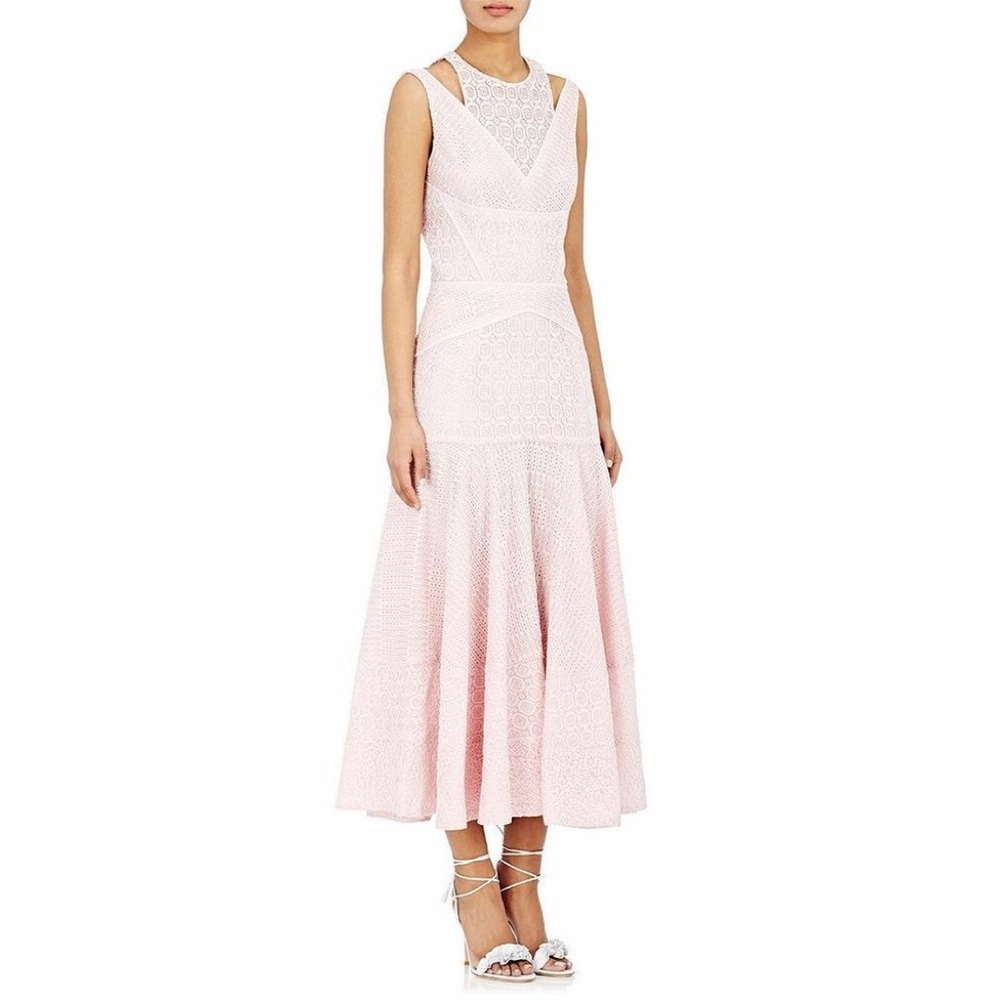 J. Medel pink maxi dress